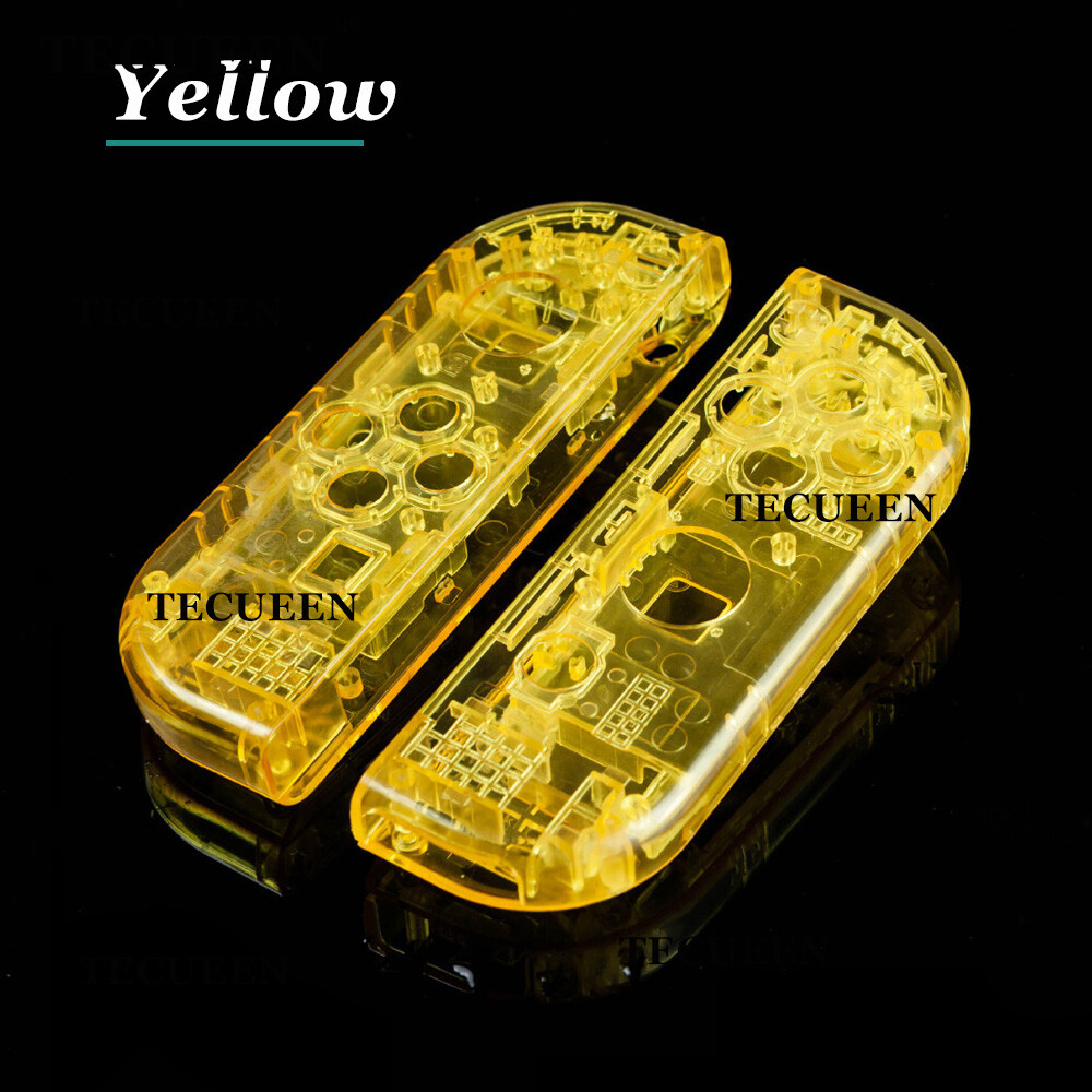 For Nintendo Switch Joy-Con Replacement Shell Case Housing DIY Translucent 1Pair