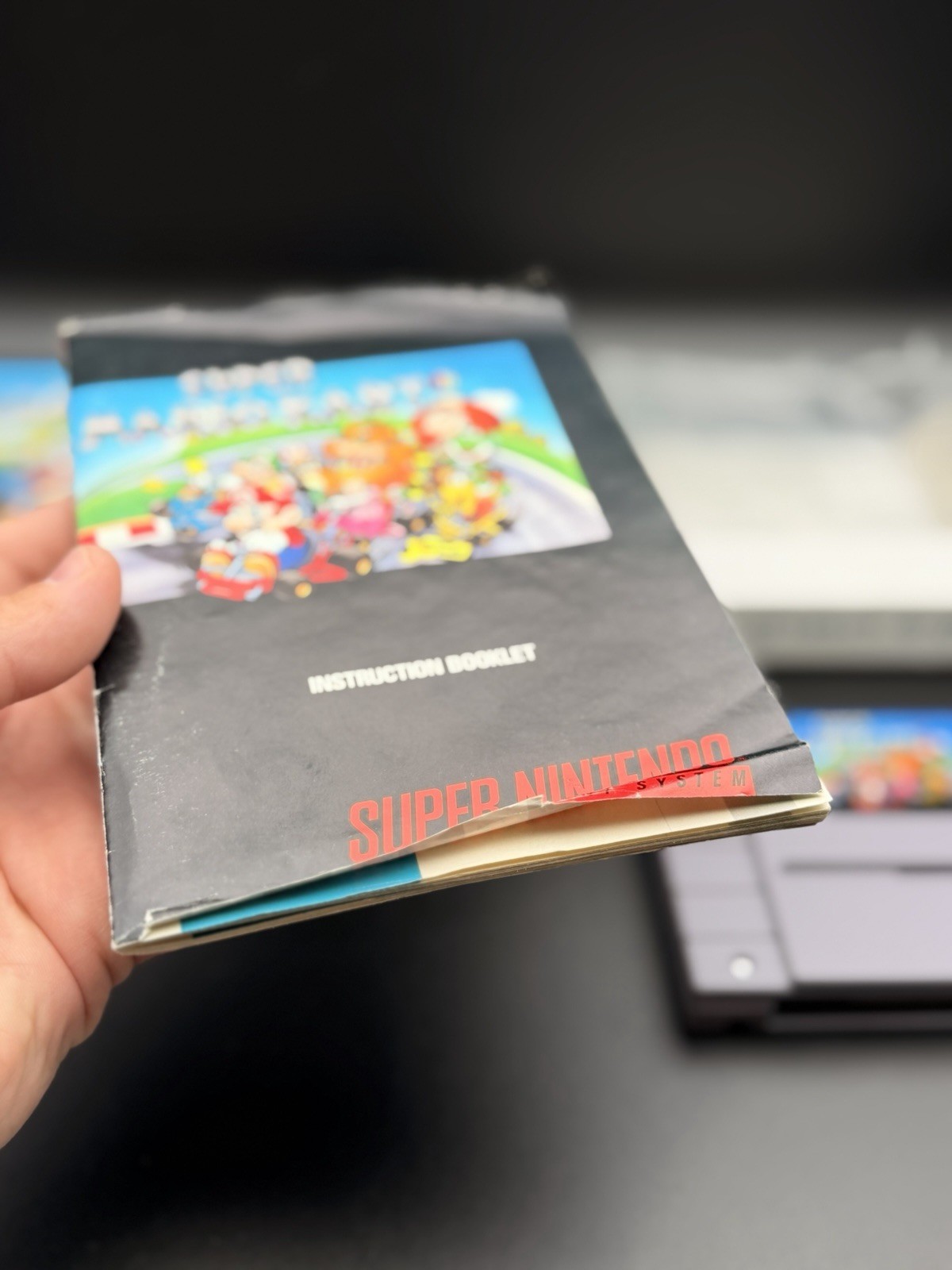 Super Mario Kart (Nintendo SNES, 1992) CIB Game, manual, box Tested