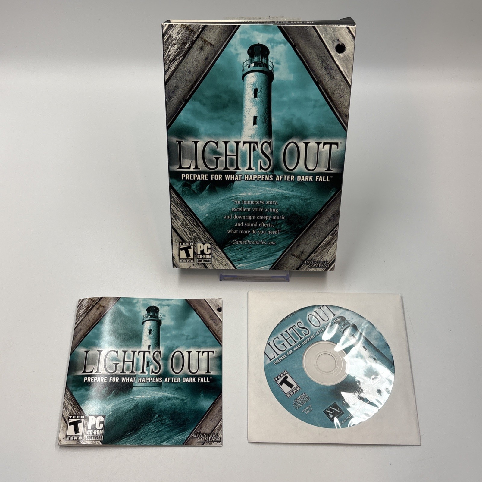 Dark Fall The Journal & Lights Out II PC Game Box Set Lot Bundle Adventure Co VG