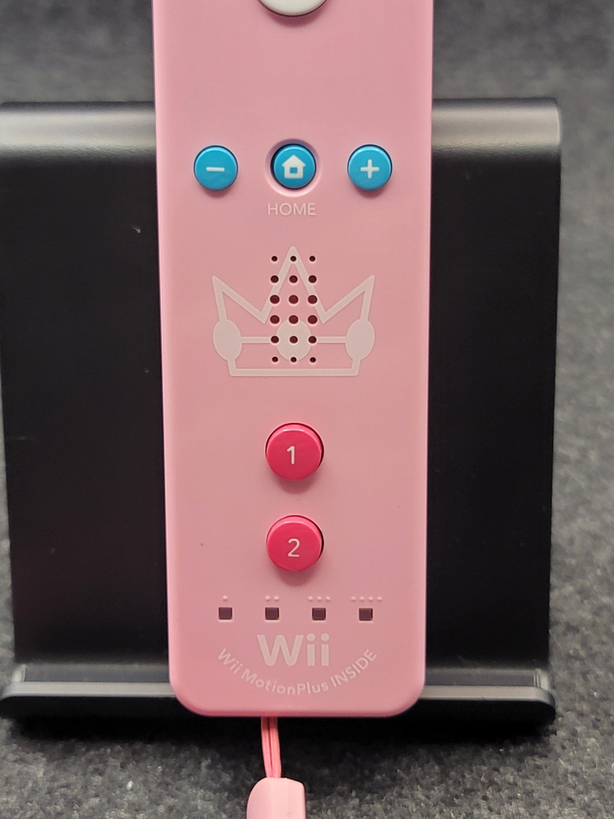 Princess Peach Nintendo Wii Motion Plus Remote Controller Pink in Box