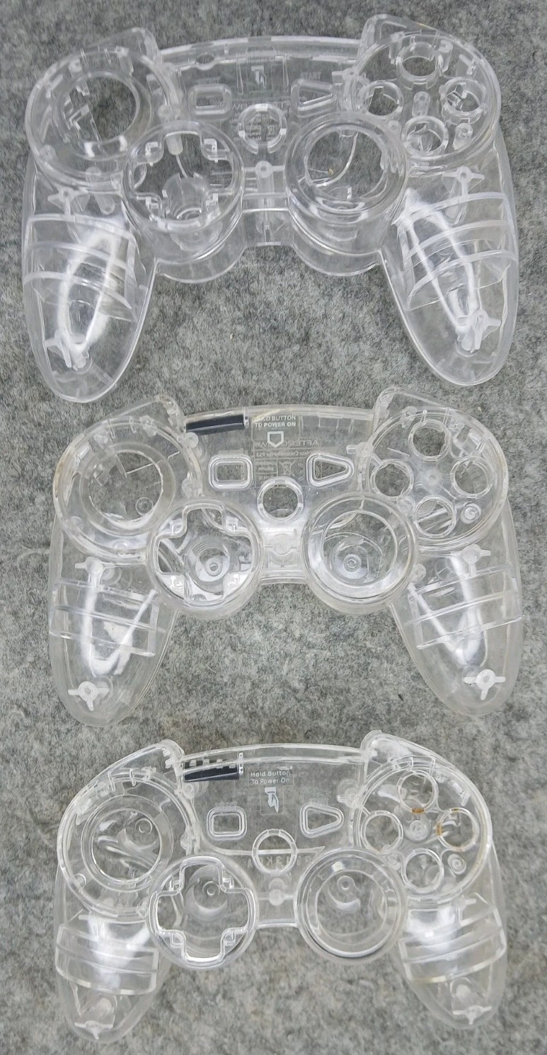 Lot 26 Third Party Controller Shells + 4 Wii Nunchuck Shells Screws Parts Repair