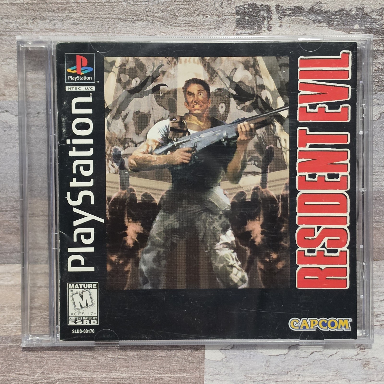 Resident Evil (Sony PlayStation 1, 1996) Tested Jewel Case w/ Reg Card