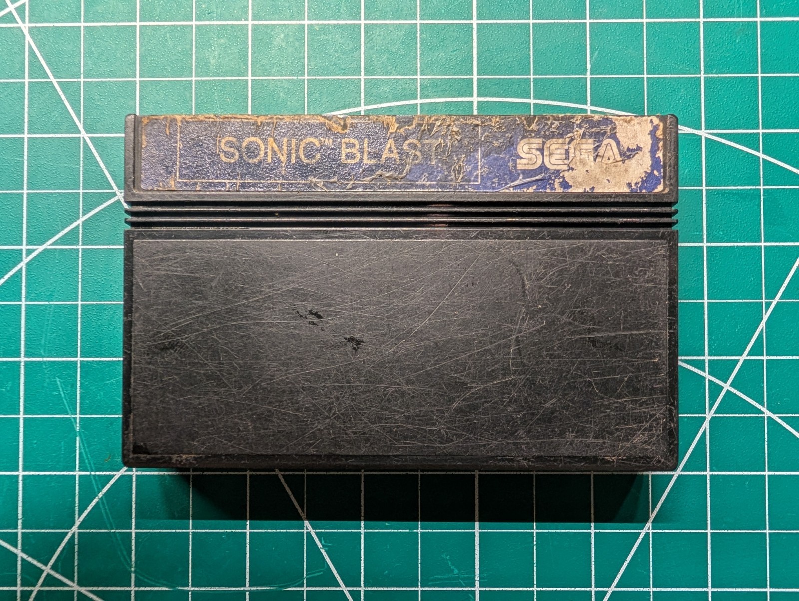 Sonic Blast Tec Toy BRAZIL Sega Master System Cartridge Only Authentic VERY RARE