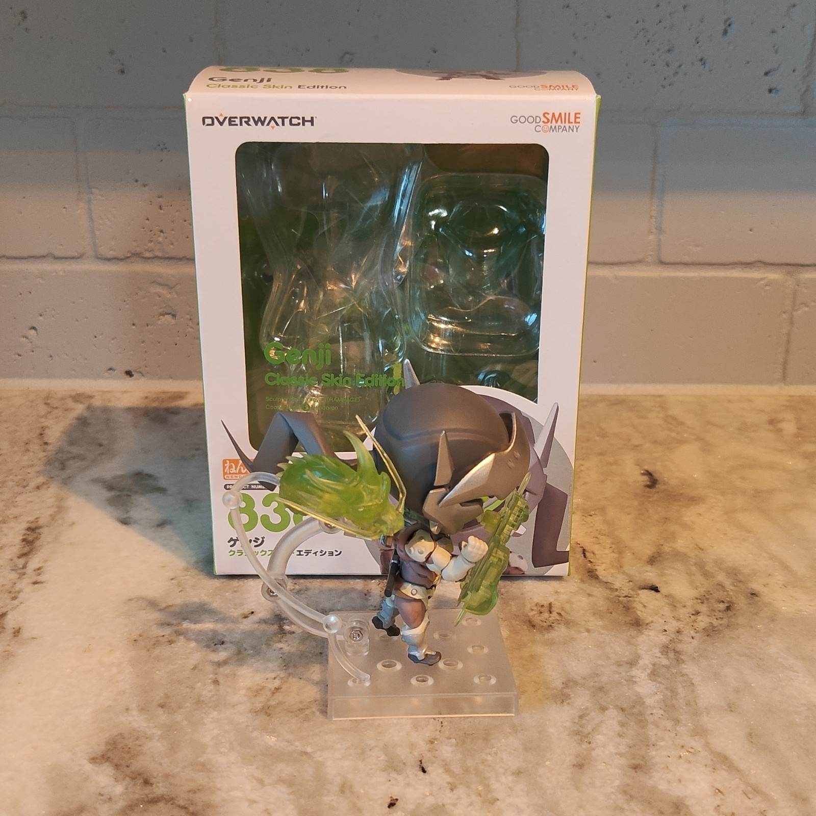 Good Smile Company Nendoroid Overwatch Genji #838 Classic Skin Opened Boxed