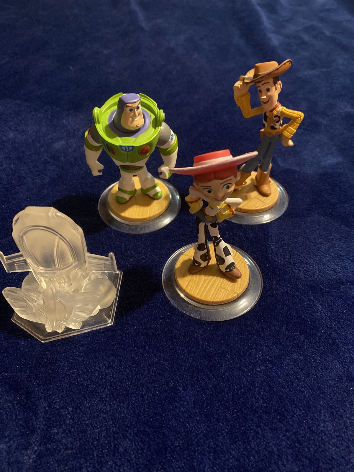 DISNEY INFINITY Toy Story Play Set Jesse Buzz & Woody Figures Wii Xbox 360 PS3