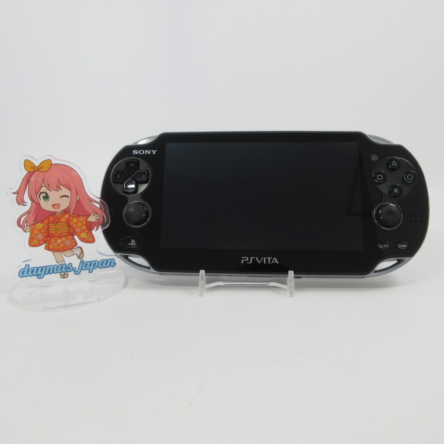 【Very Good】Sony PS Vita PCH-1000 Crystal Black Wi-Fi Model Console only #RET08/0