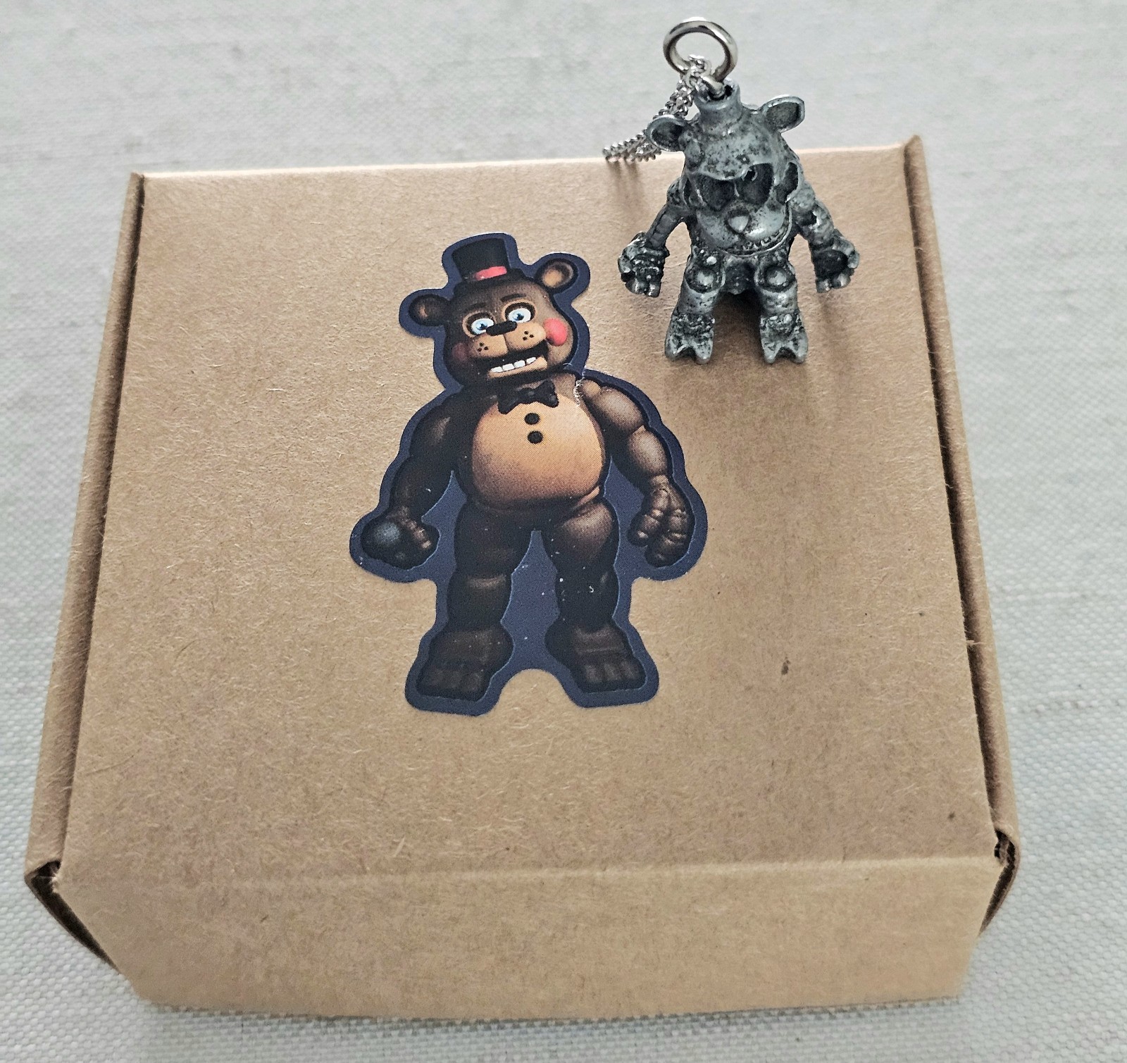 One Of A Kind – Five Nights At Freddy’s FNAF 3D Freddy Bear Necklace 🐻
