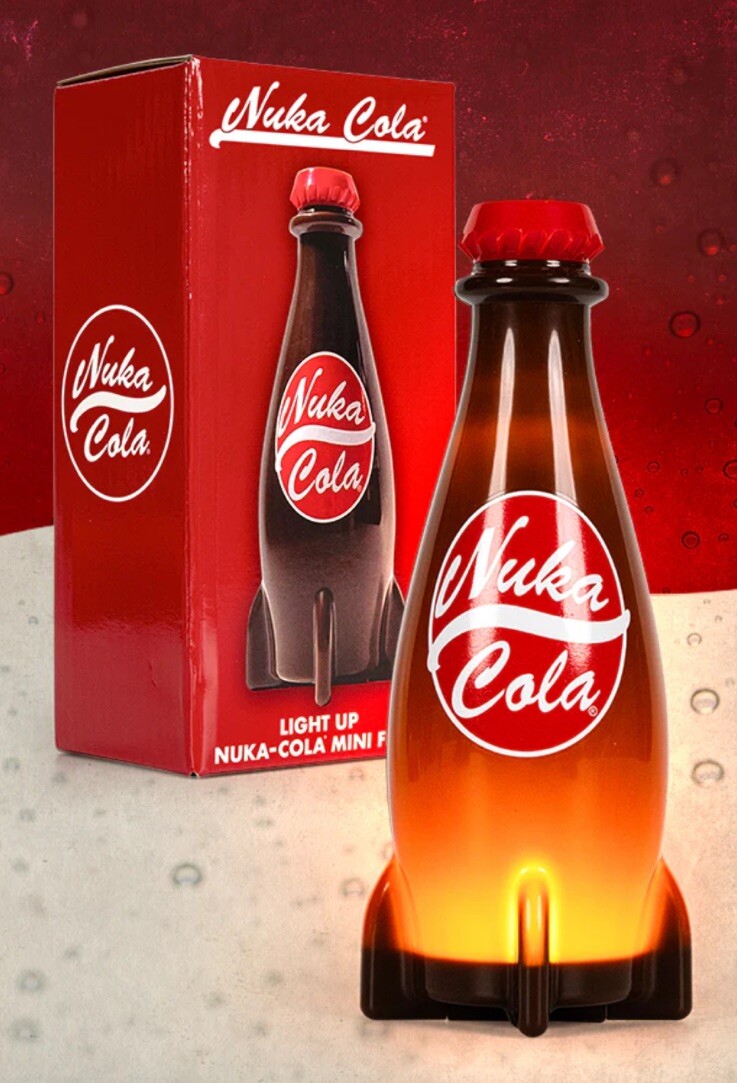 Fallout Light Up Nuka Cola Mini Figure 5.5 in. – New – Sealed -Free Ship