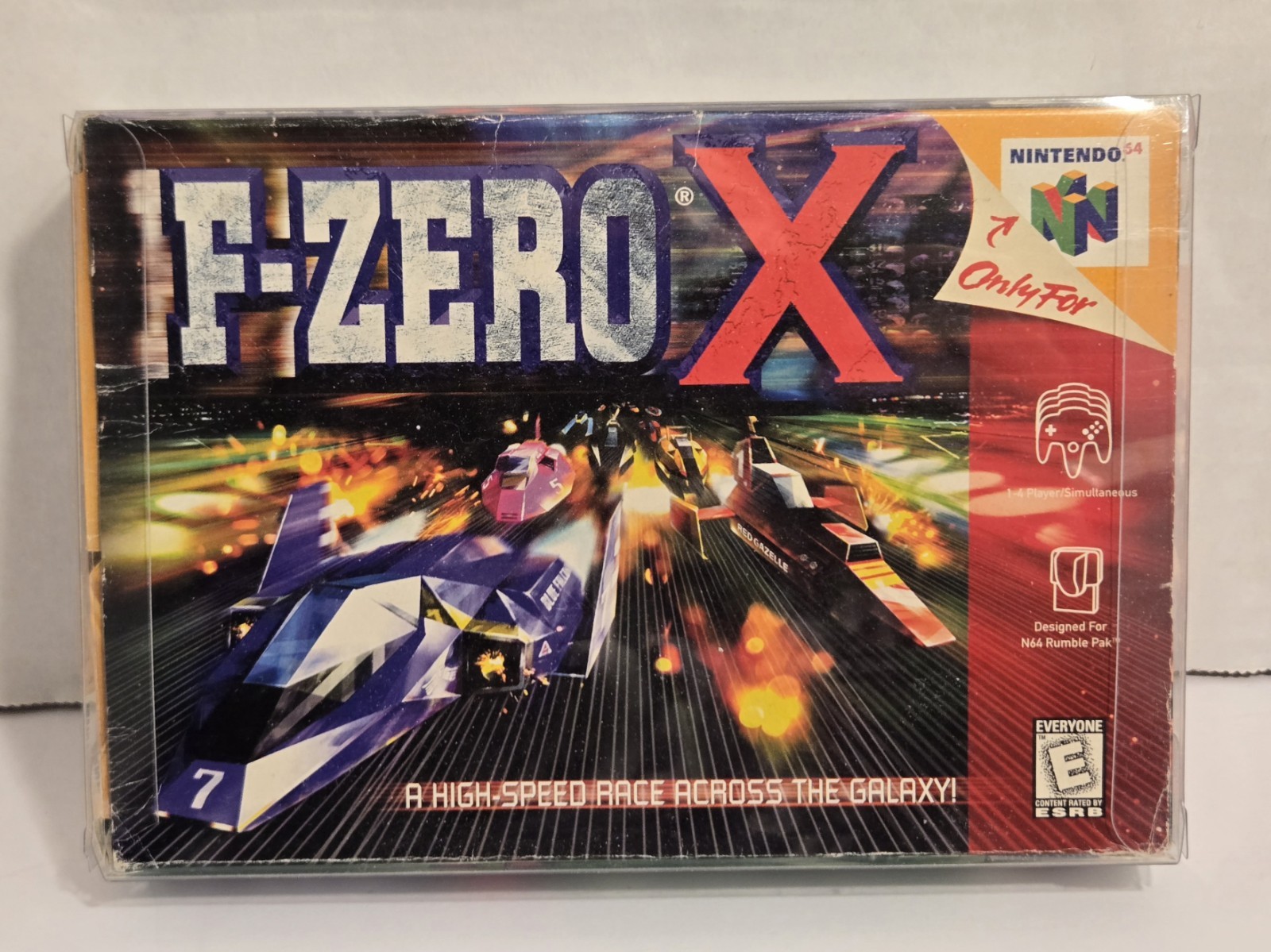 F-Zero X (Nintendo 64 | N64) Authentic Box, Manual, and Operation Card – NO GAME