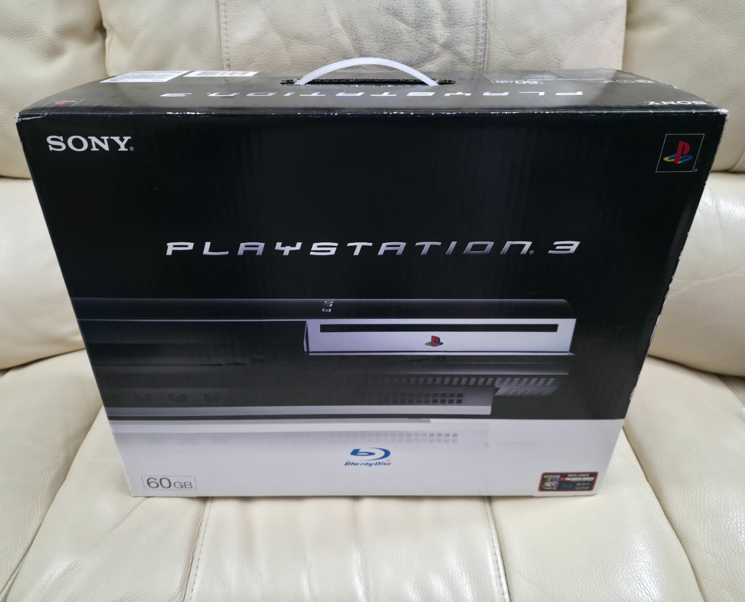 New Sealed PlayStation 3 PS3 60GB Backwards Compatible US Launch Console CECHA01