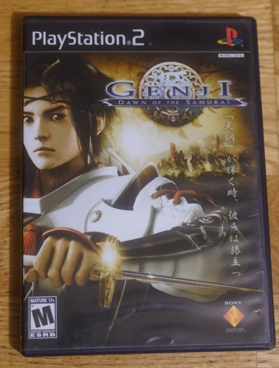 Genji: Dawn of the Samurai (Sony PlayStation 2, 2005) COMPLETE/USED
