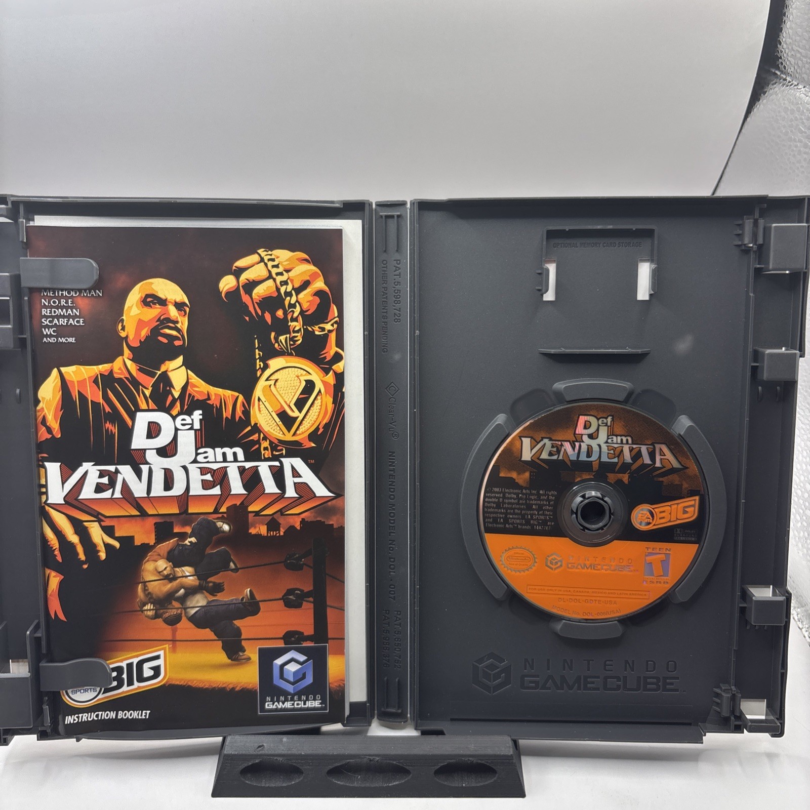 Def Jam Vendetta Nintendo GameCube Complete CIB Black Label VGC Disc Tested