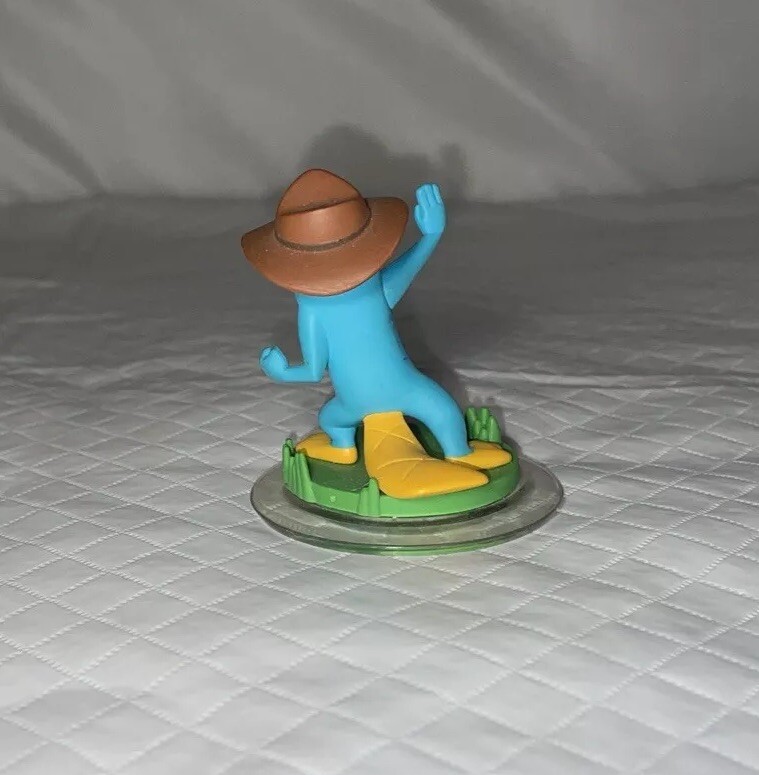 Disney Infinity Phineas & Ferb Figure Character Phineas and Agent P Perry Lot
