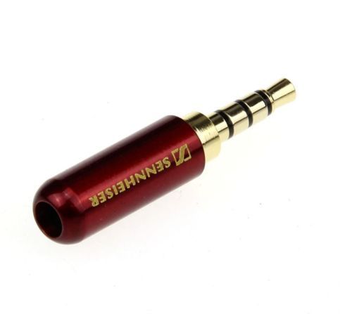 Sennheiser 4-pole 3.5mm Stereo MIC Audio Male Female Plug Jack Soldering