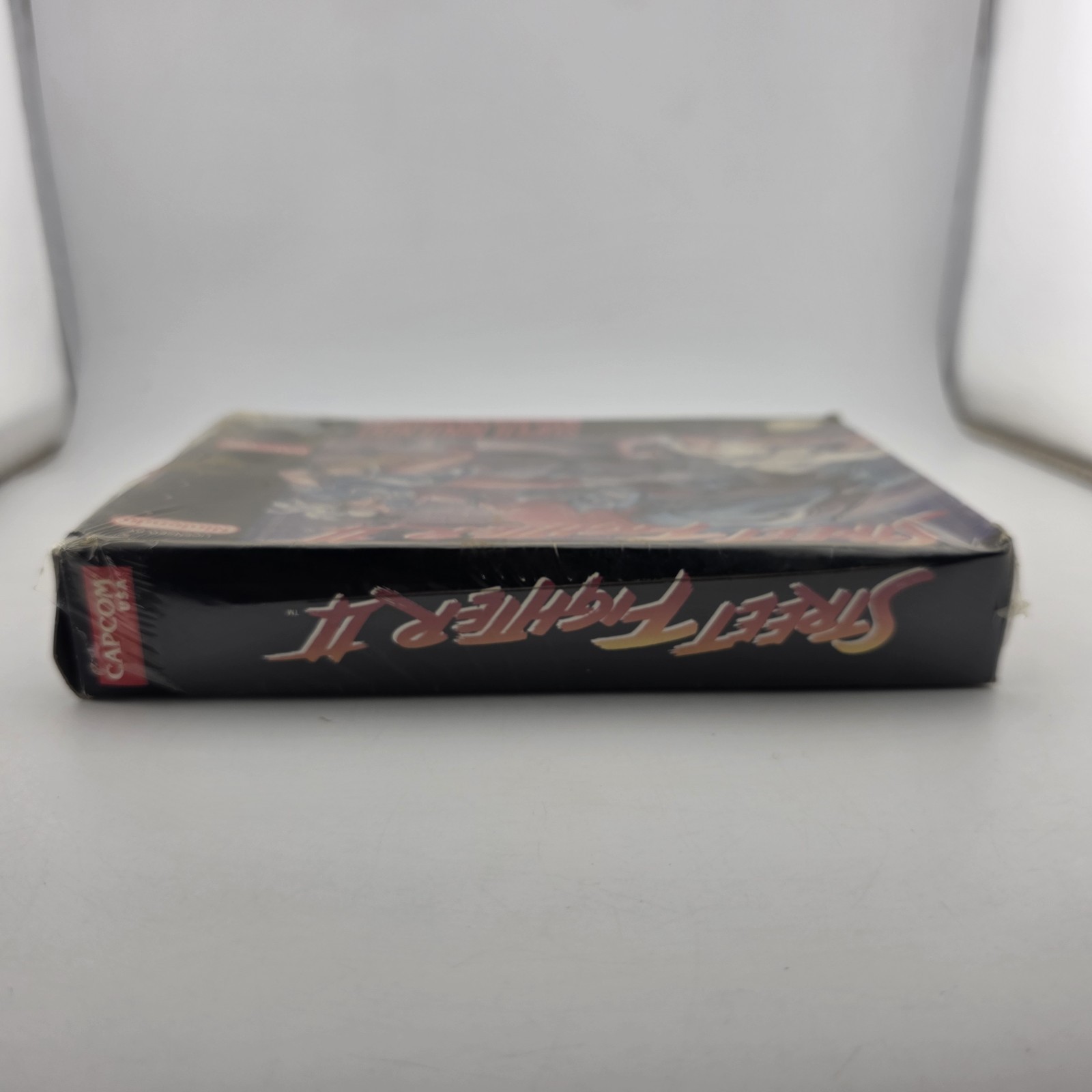 Street Fighter II – Box With Registration Card – Super Nintendo Shrink (No Game)
