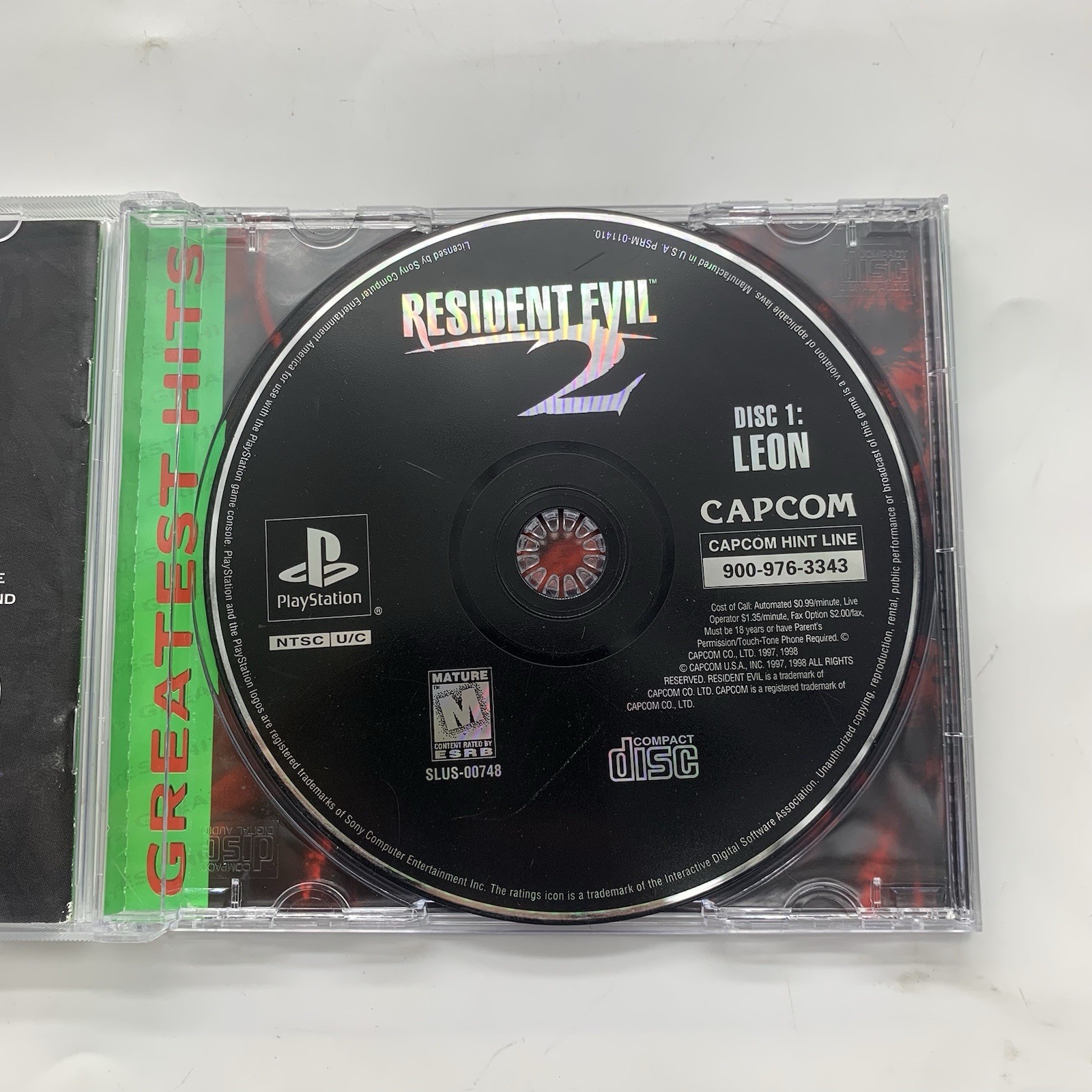 Resident Evil 2 – Sony PlayStation 1, 1998 | CIB | Tested | Resurfaced