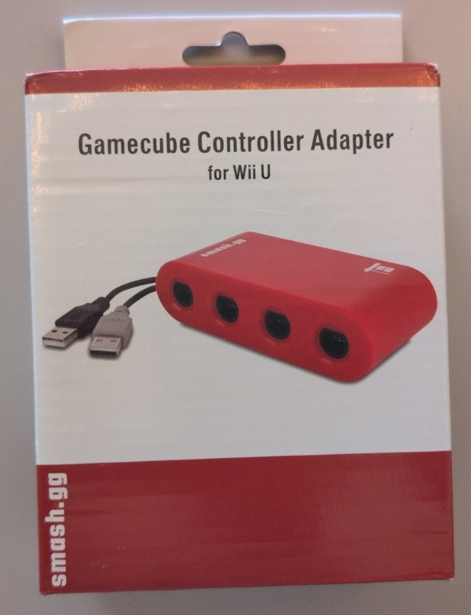 Limited Edition Smash.gg Gamecube Controller Adapter for Switch – Collectible