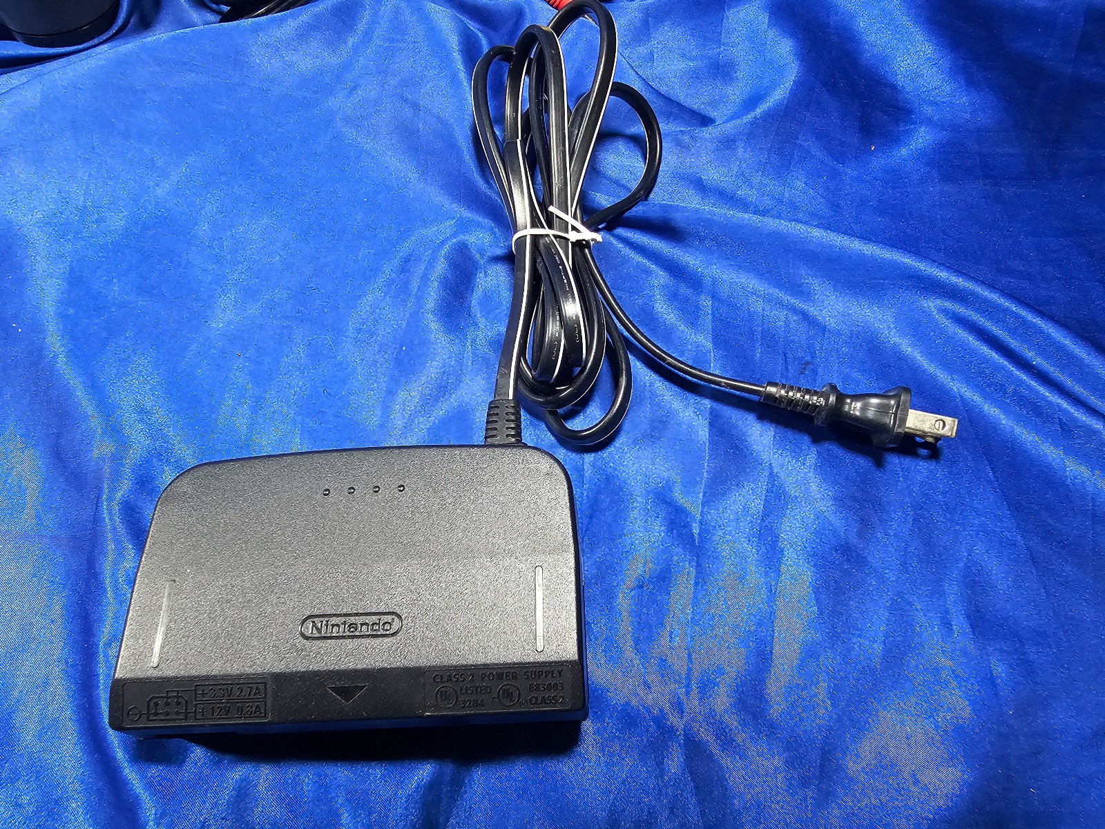 Nintendo 64 Console Black With OEM Power Supply & AV Cable