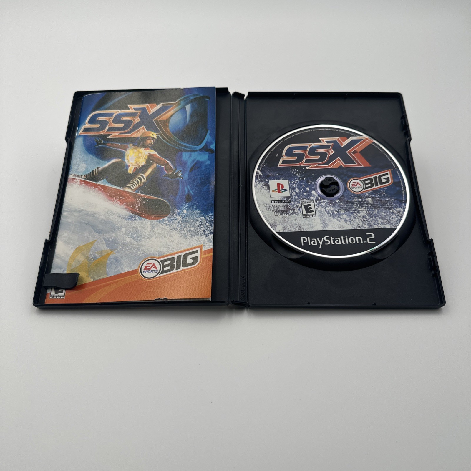 PS2 SSX Complete CIB Game Manual Sony PlayStation 2 EA Sports BIG Untested
