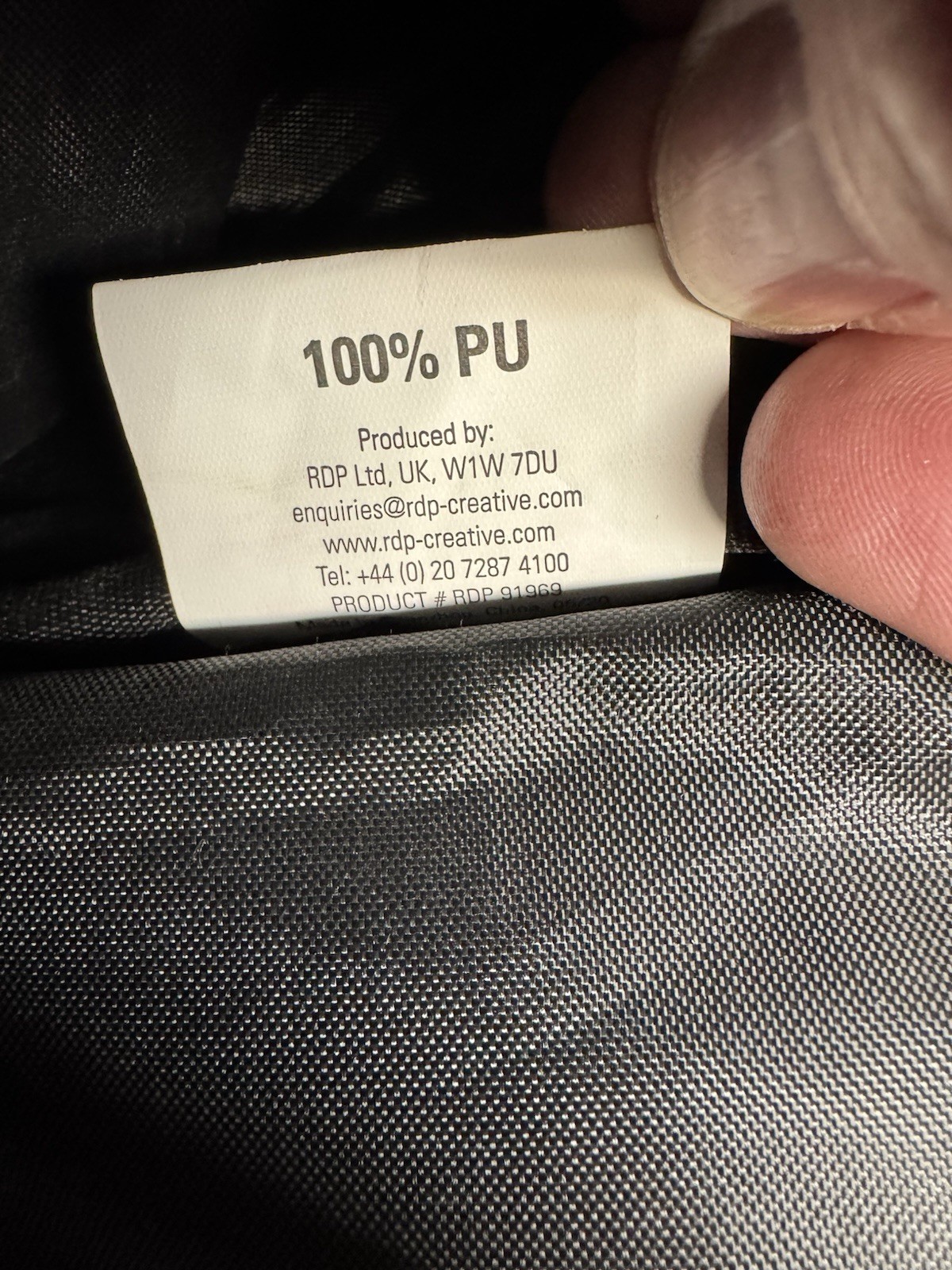 Star Citizen RSI Official Messenger Bag RARE Polyurethane Bag
