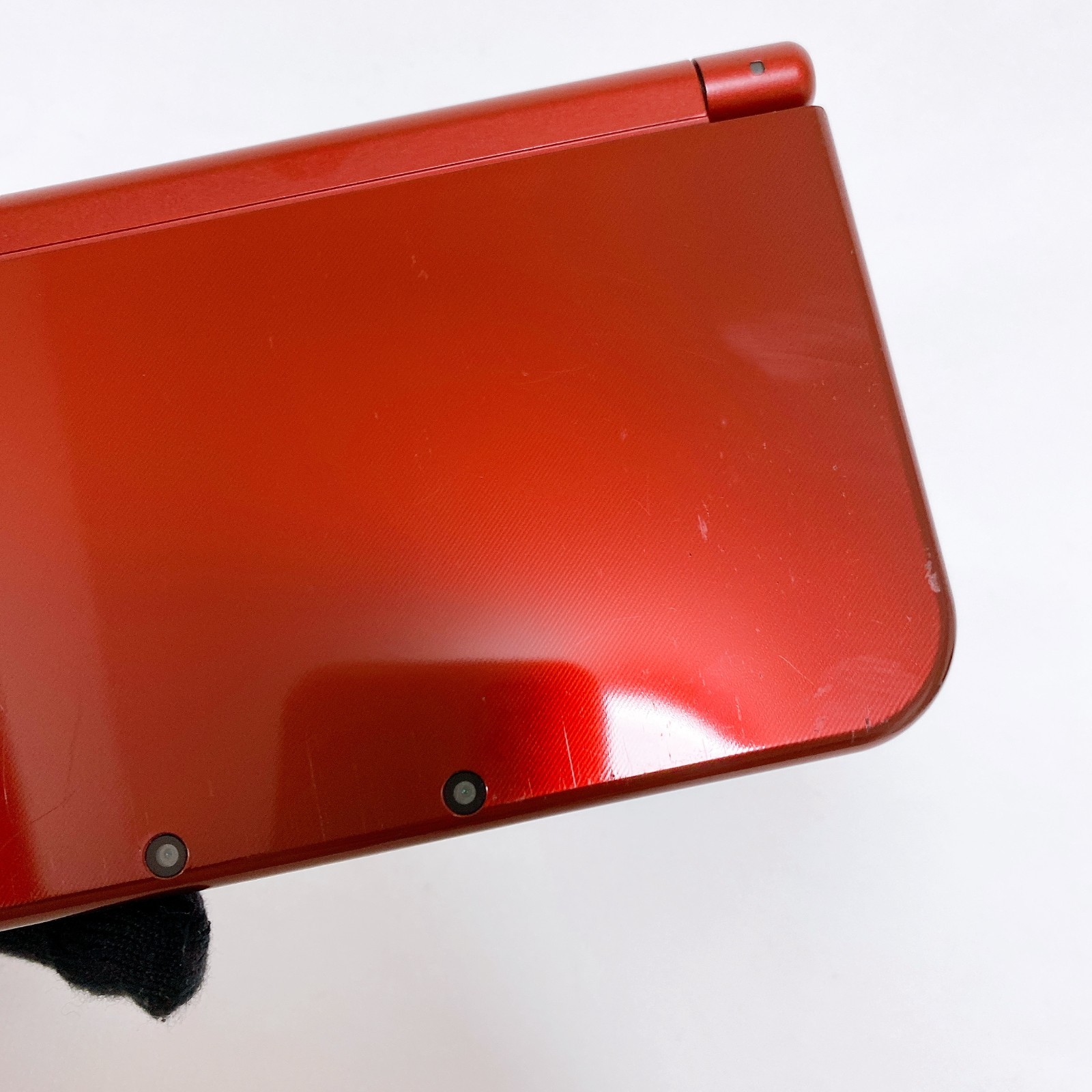 New Nintendo 3DS XL LL Metallic Red Console Stylus Japan Tested Working Rank A