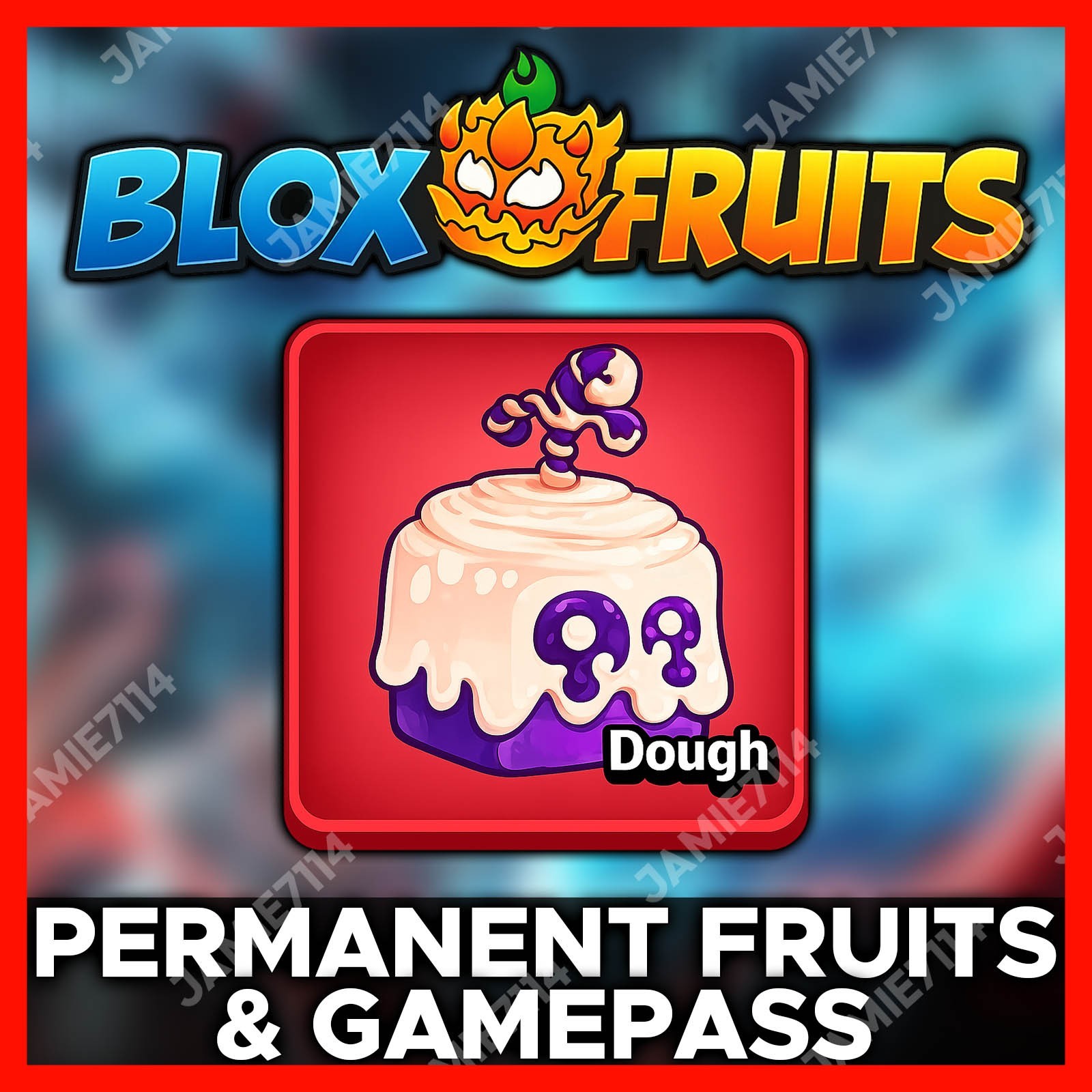 BLOX FRUITS 🐲PERMANENT DOUGH‼️CHEAP & FAST SERVICE ‼️