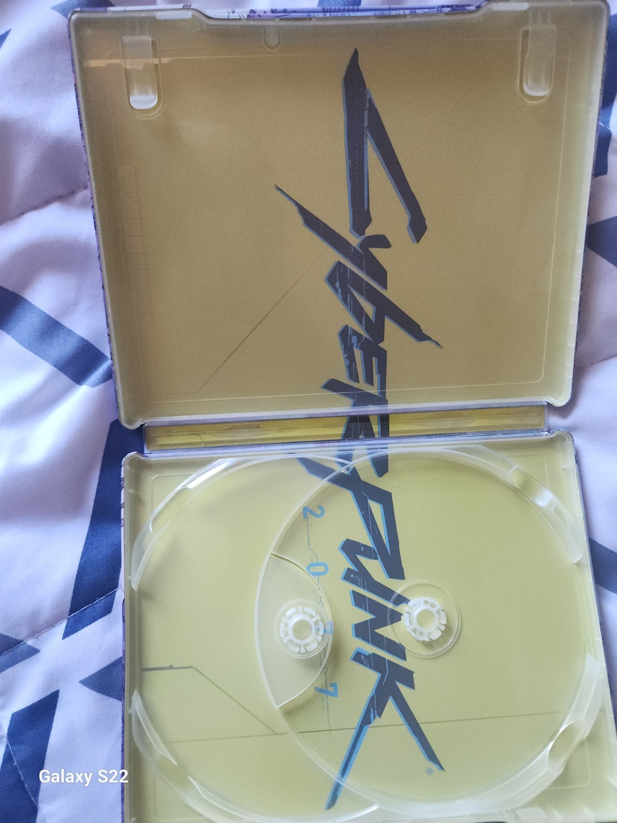 Limited Edition Metal Cyberpunk 2077 Xbox Game Case