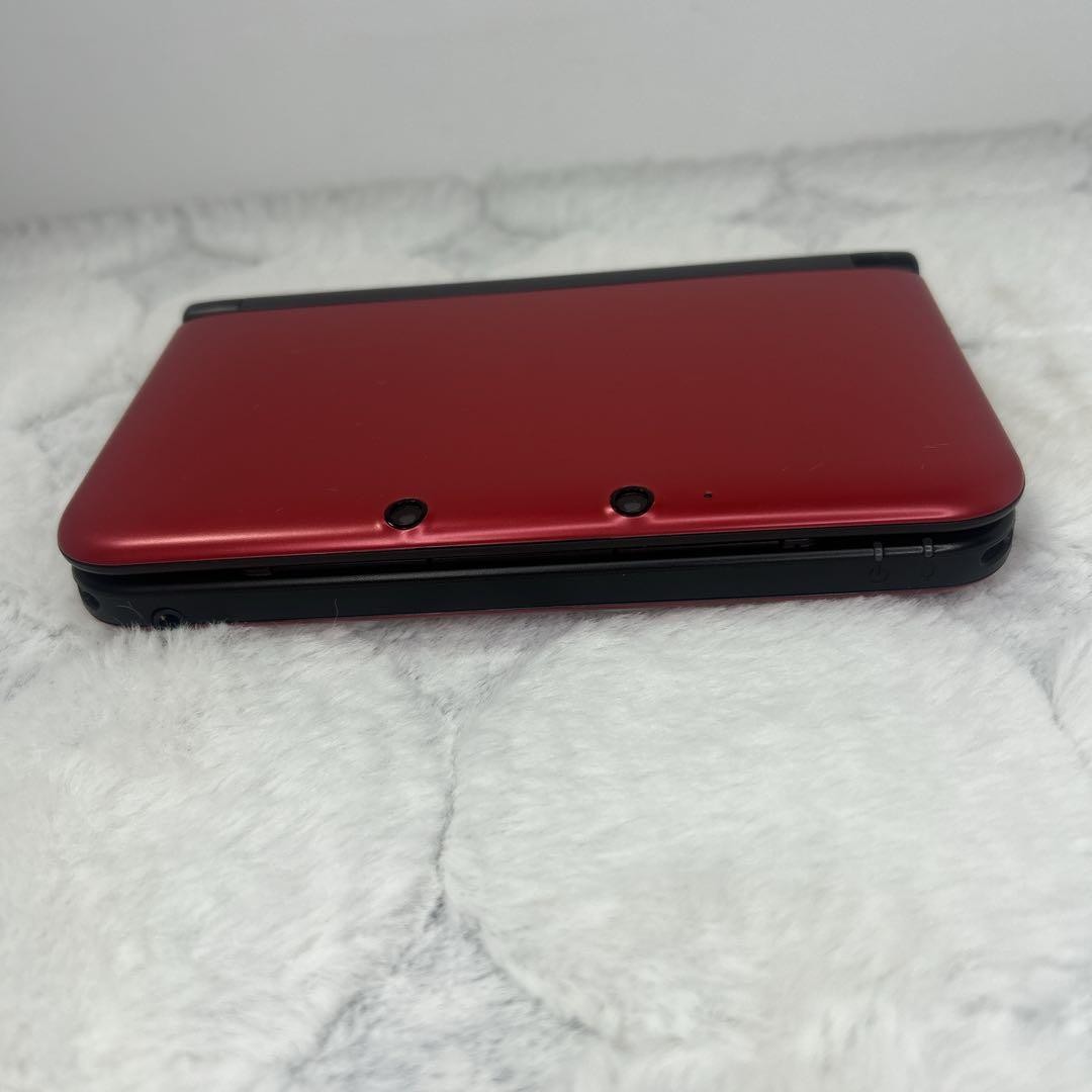 Nintendo 3DS LL XL Console Red x Black with Box Tested