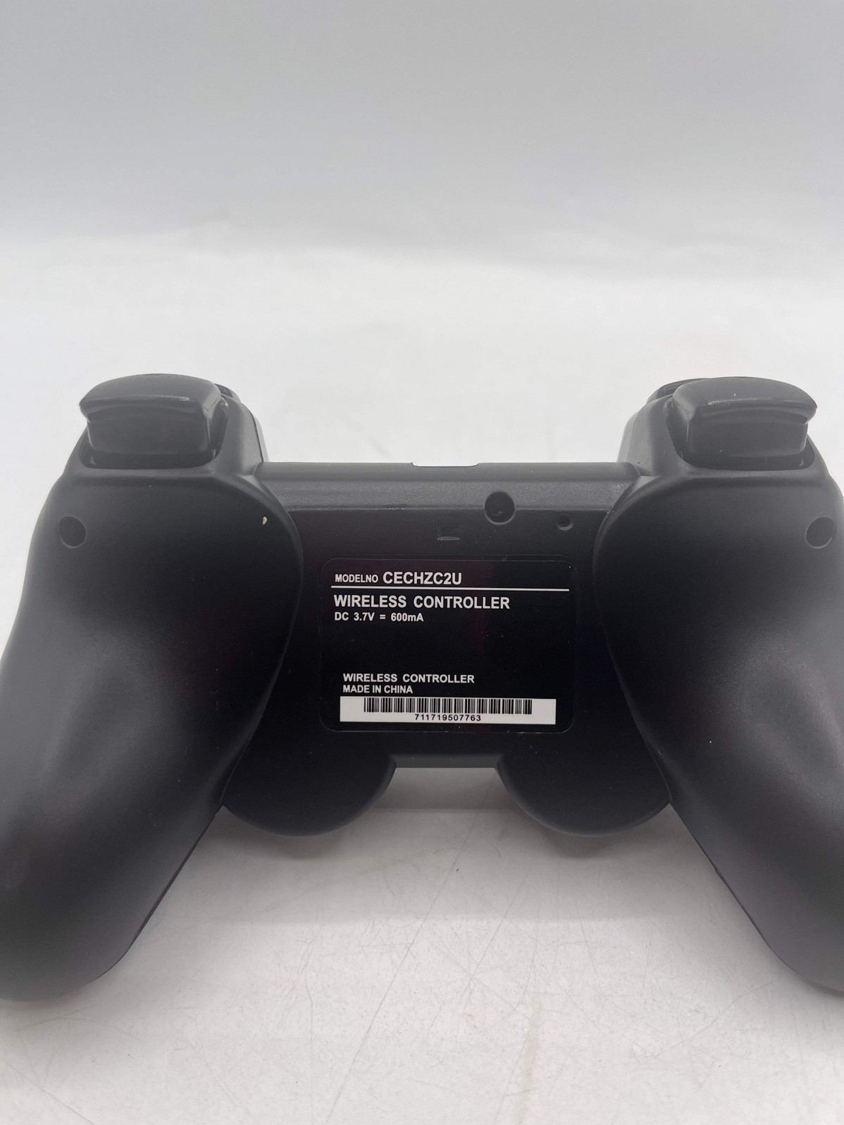 PS3 CECH-ZC2TU Wireless Controller Black