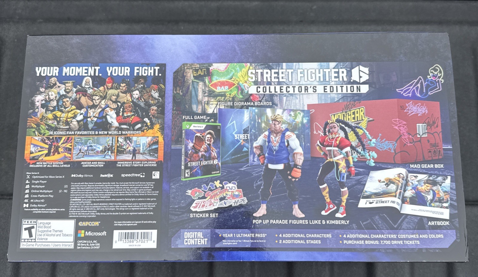Street Fighter 6: Collector’s Edition (Microsoft Xbox Series X, 2023) BRAND NEW