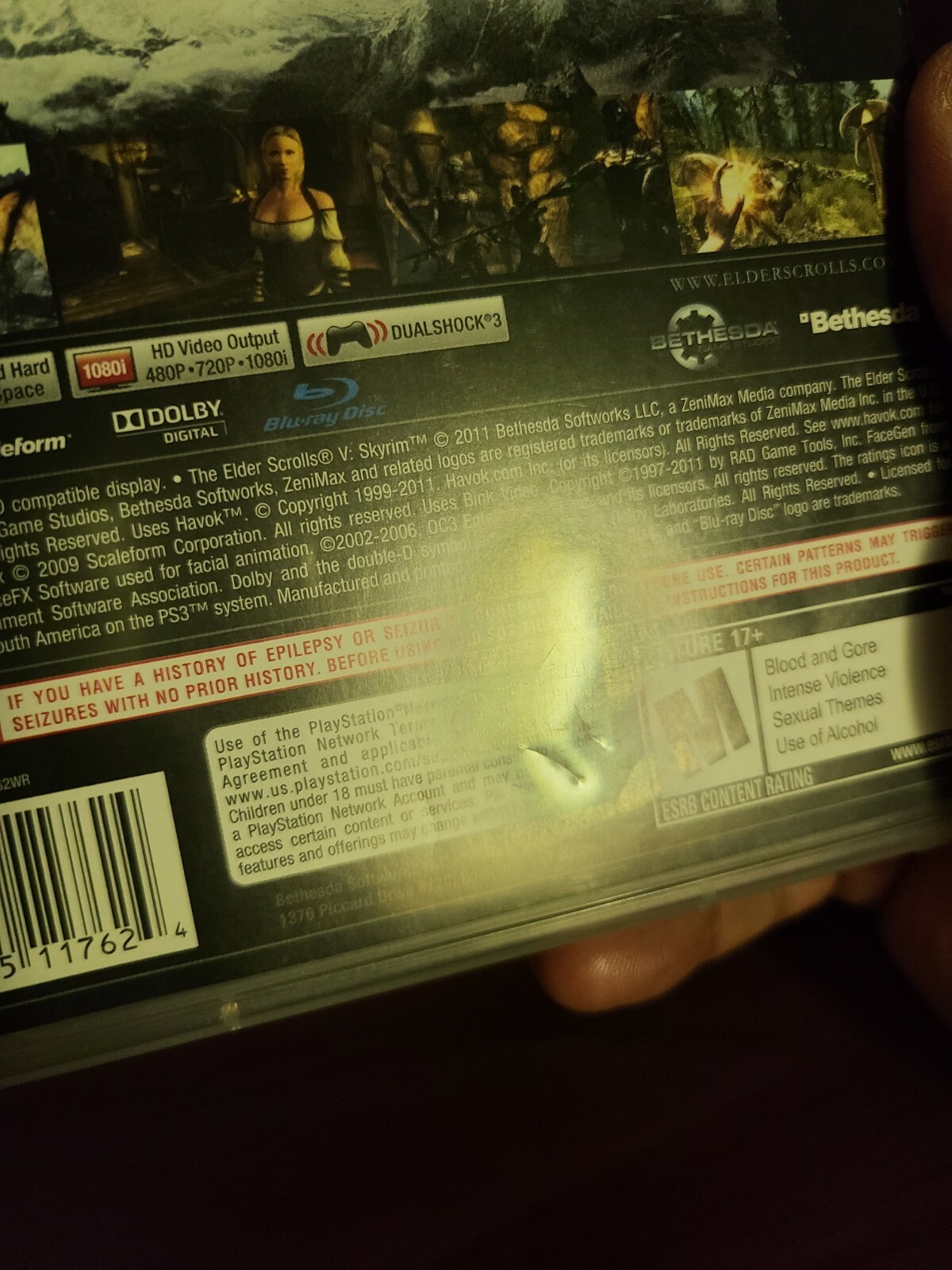 The Elder Scrolls V: Skyrim (PlayStation 3, 2011)