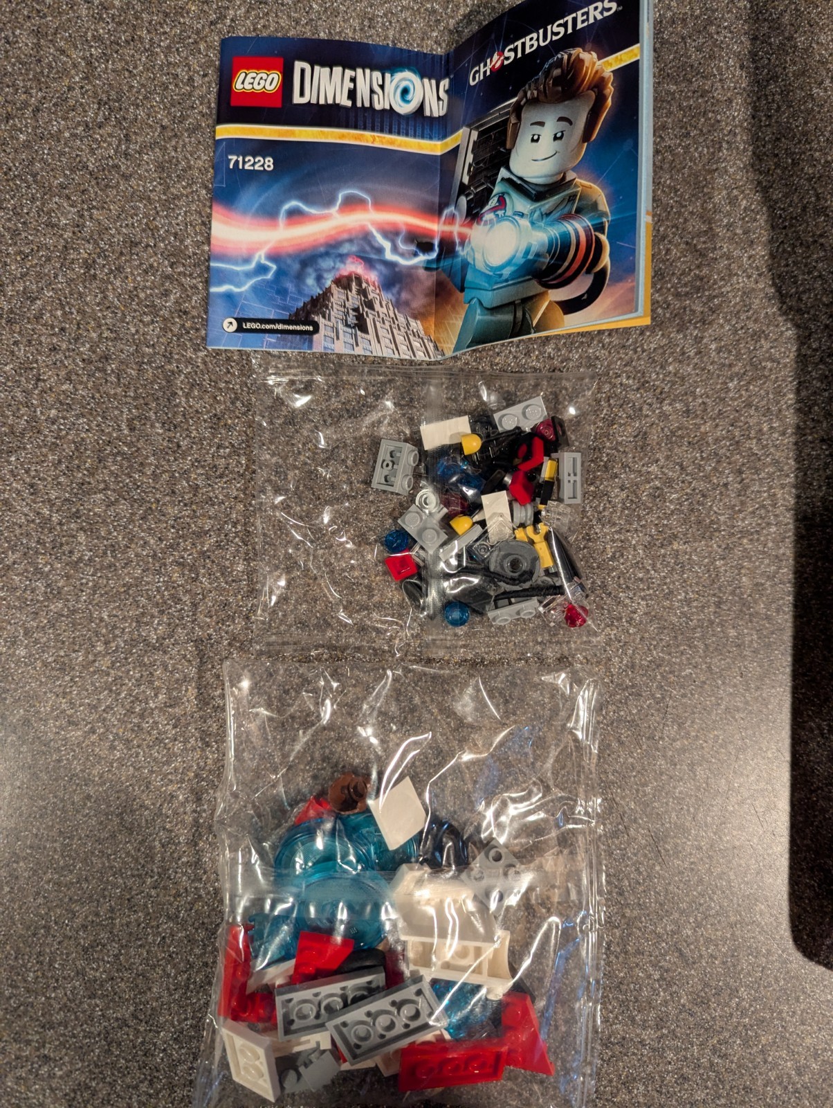 LEGO Dimensions Peter Venkman Ghostbusters Level Pack 71228
