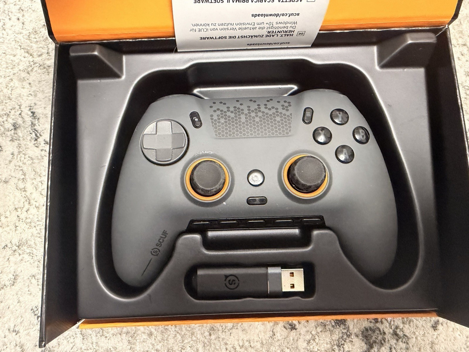 SCUF Envision Pro PlayStation and PC Controller with Clicky All Mouse Click