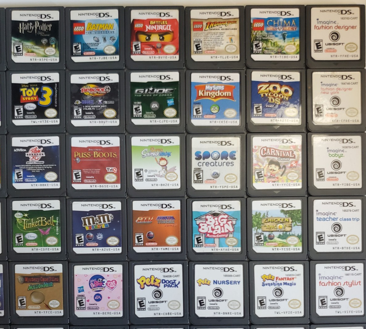 Lot of Nintendo DS Games Pick + Choose -Cartridge ONLY- T + W *Updated 6/10/24*