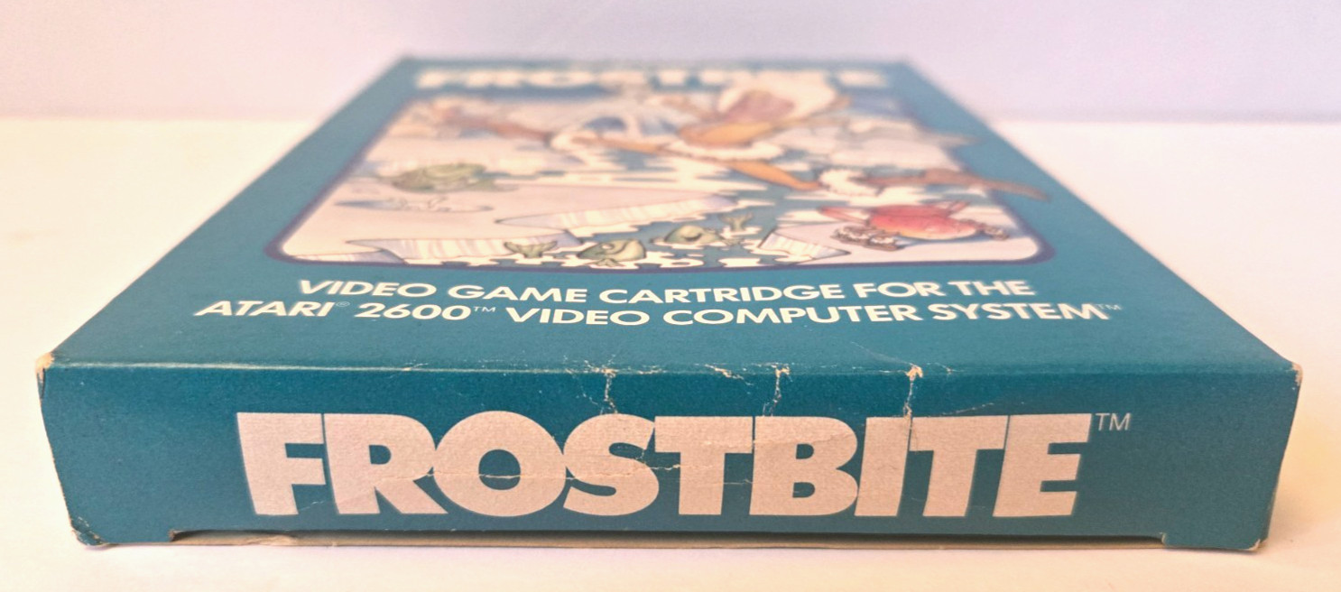 Frostbite (Atari 2600, 1983) Activision Box & Game Only No Manual TESTED & WORKS