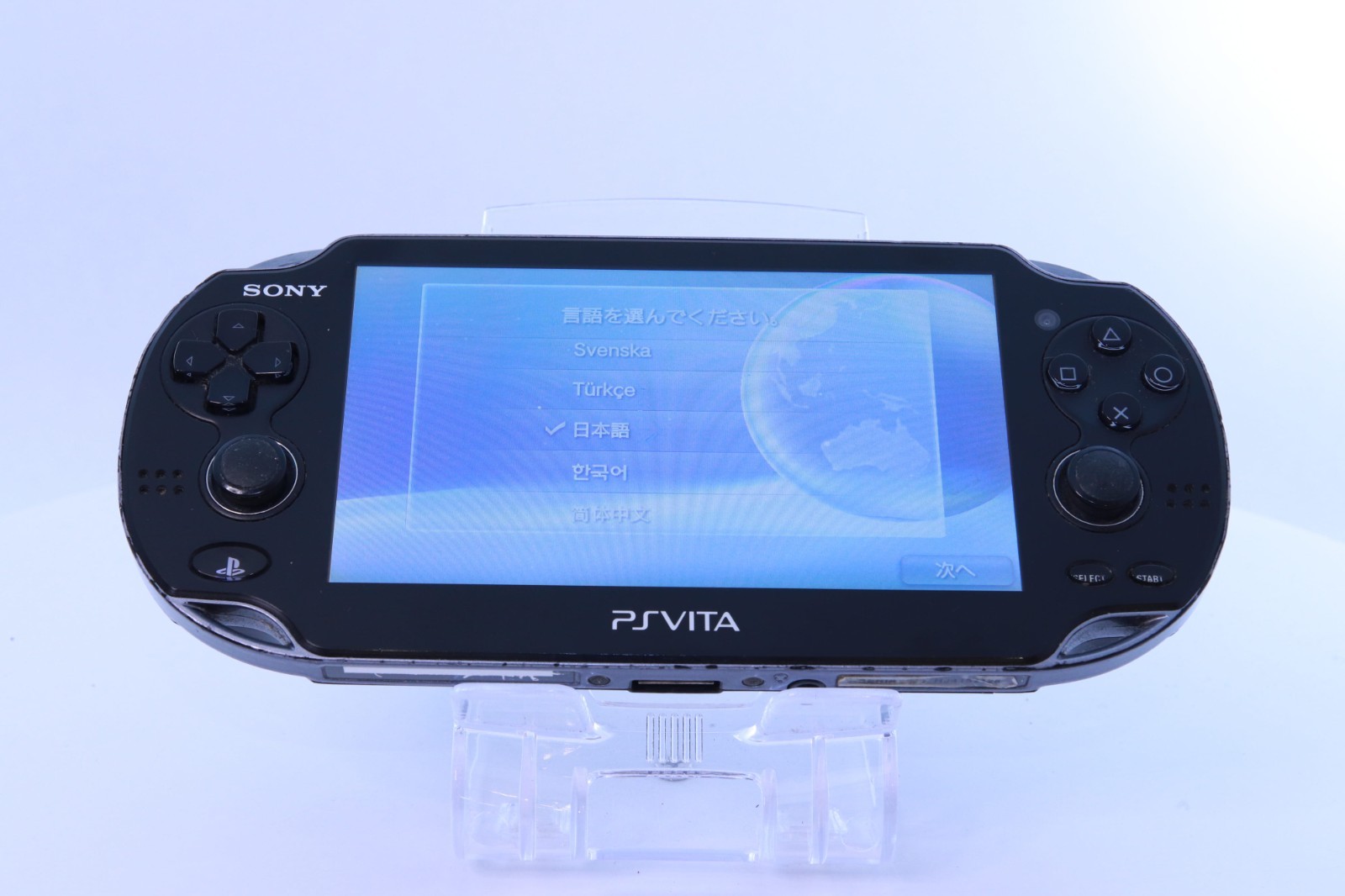 JP Game PS Vita PCH-1100 Black [ Rank：B]