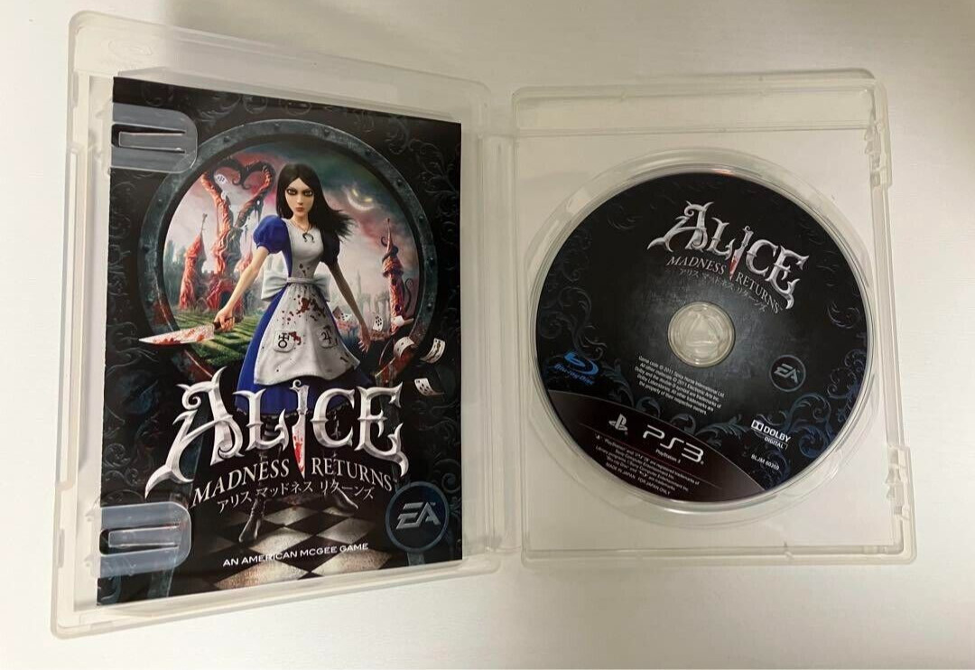 Alice: Madness Returns Sony PlayStation 3 PS3 Japanese version