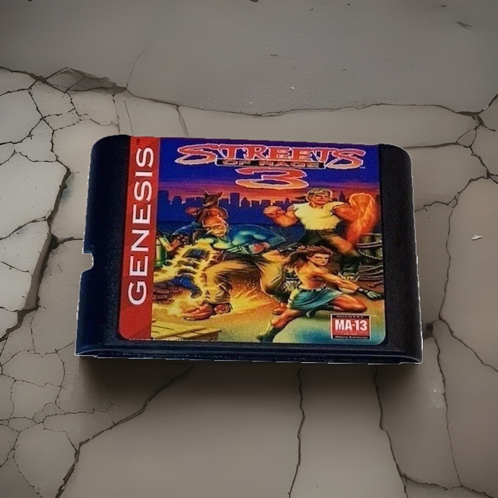 Streets of Rage 3:Sega Genesis-A HOMEBREW CART VERSION ONLY **PLEASE READ**
