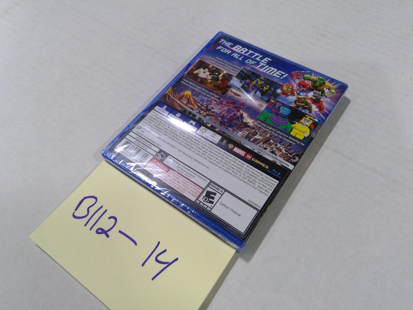 LEGO Marvel Super Heroes 2 PS4 Video Game New Sealed WB Games E10+ Family Kids