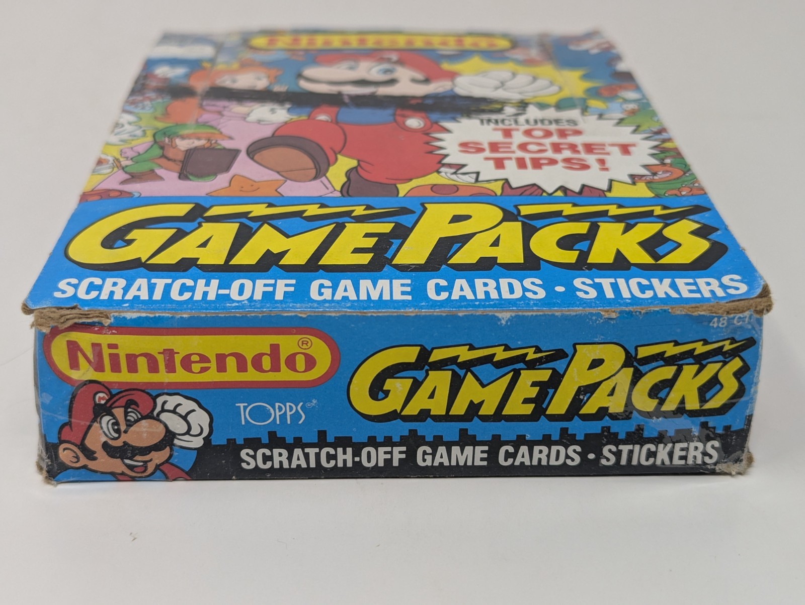 Vintage Topps Nintendo Game Packs Trading Card – Rare