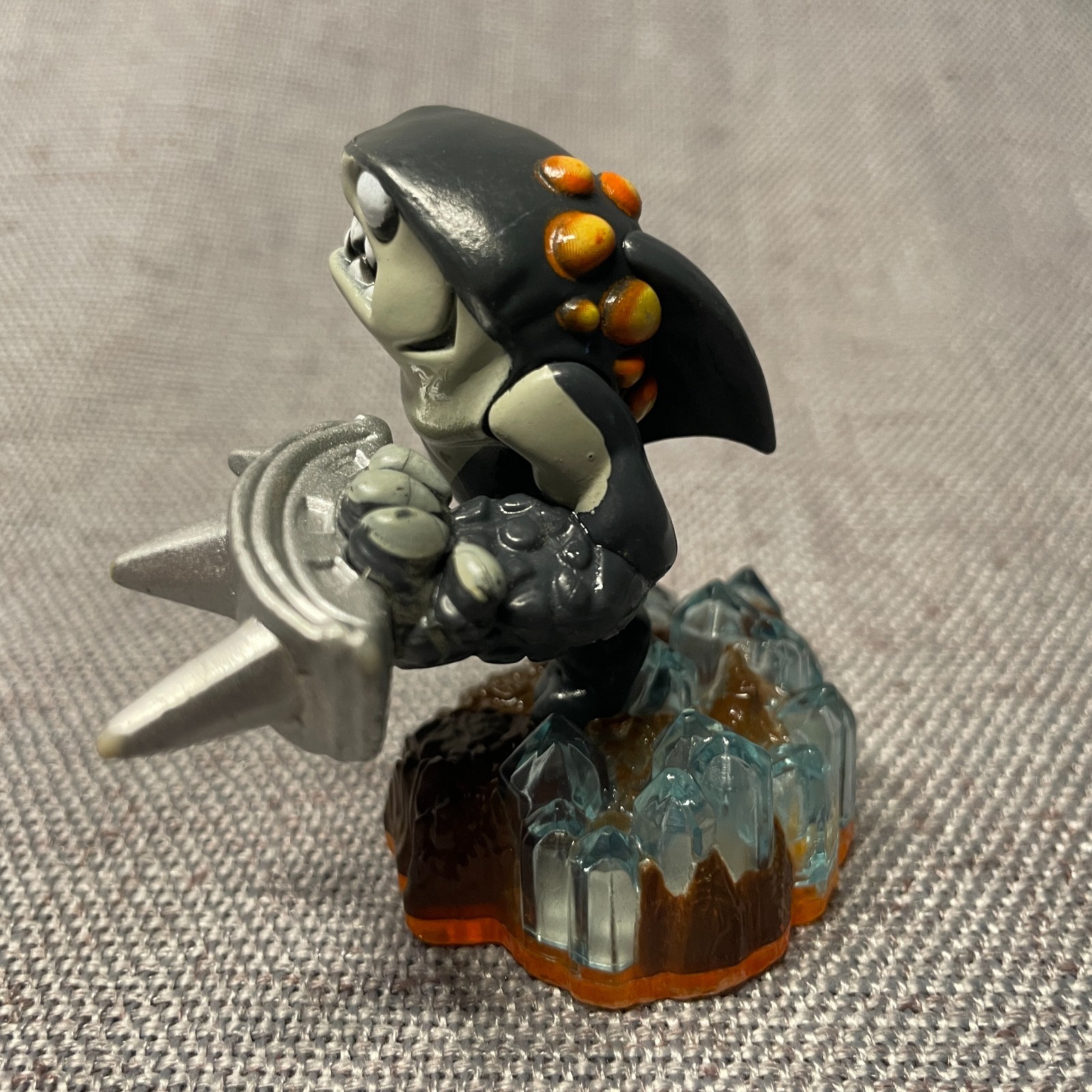 Skylanders Giants Terrafin Figure Only (Works But Arm Is Broken)