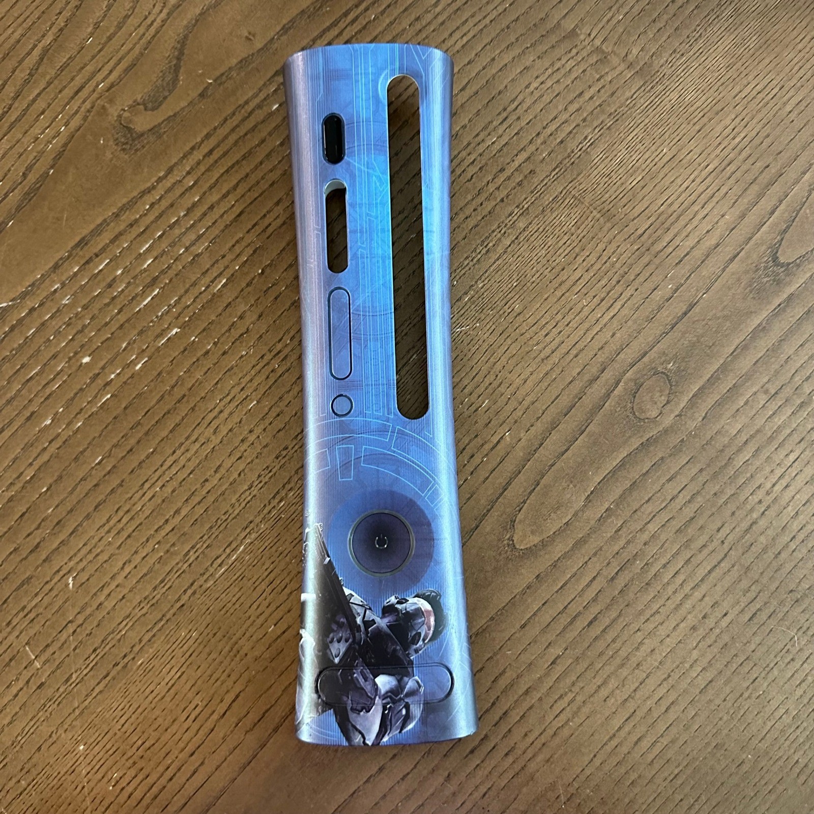 Microsoft Xbox 360 Faceplate Halo Master Chief Blue Graphic Console Accessory
