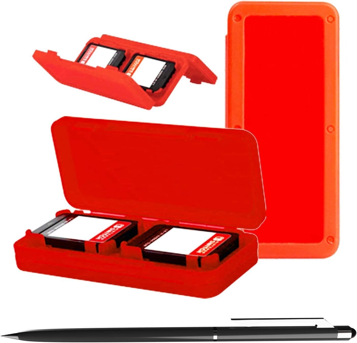 Nintendo Switch Lite Ultimate Essential Gaming Bundle Pack Red/White by Orzly