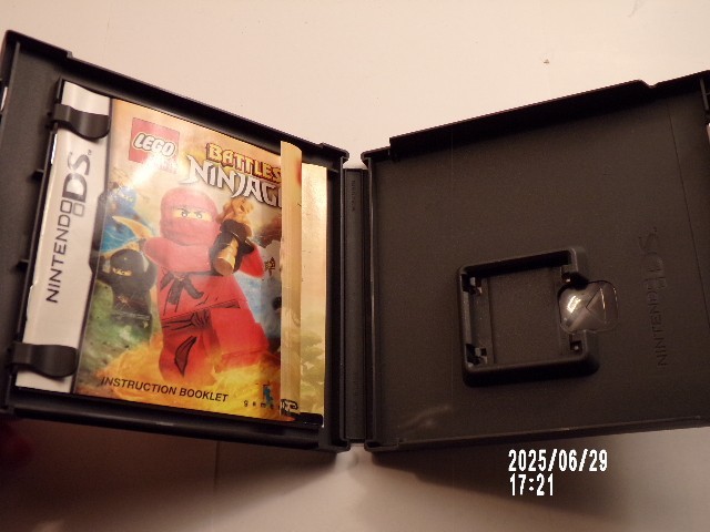 Lego Battles Ninjago (Nintendo DS) Case Only / No Game / Authentic USA Version