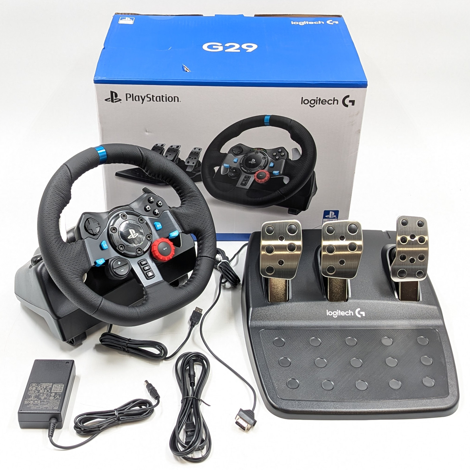 Logitech G29 Driving Force Racing Wheel w/Pedals For Console & PC (941-000110)