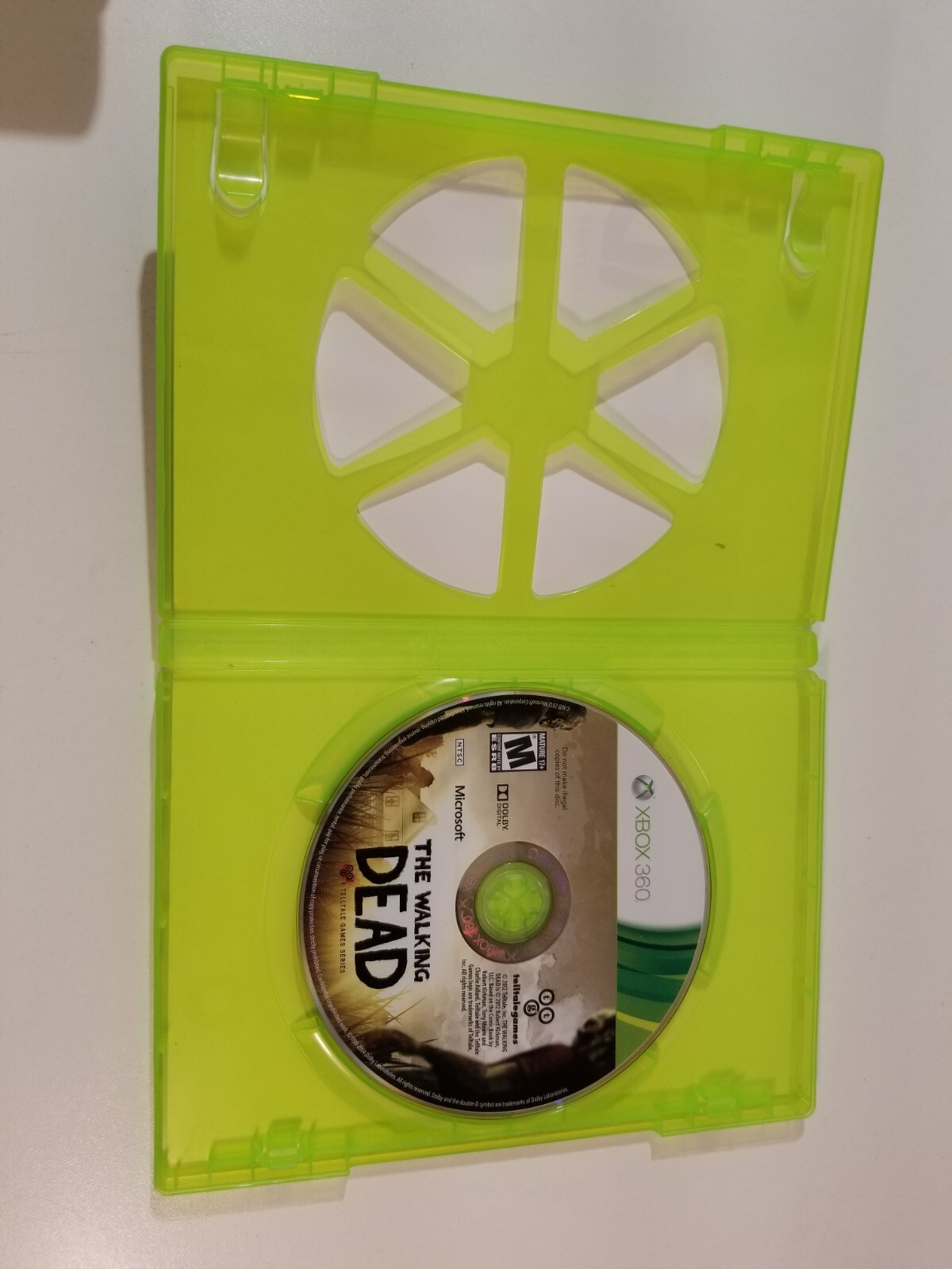 The Walking Dead: A Telltale Games Series (Microsoft Xbox 360, 2012) Tested