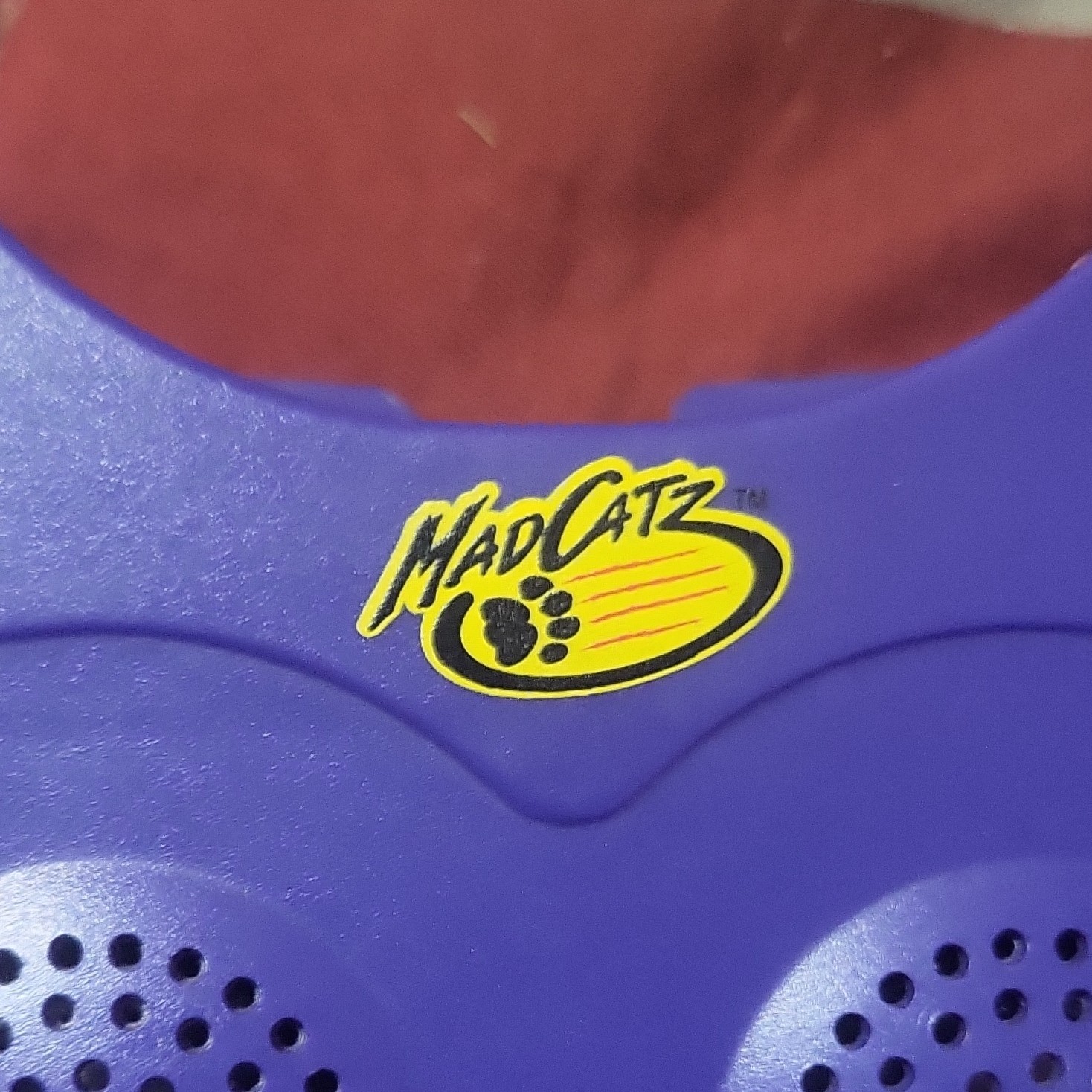 Mad Catz External Attachment Audio Accessory Unit Purple for Game Controller