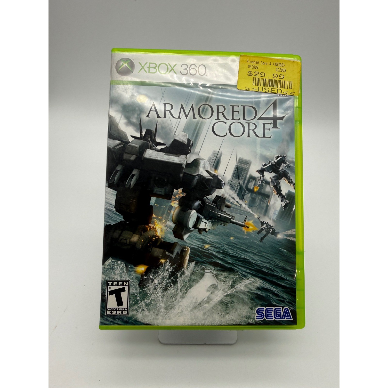 Armored Core 4 Xbox 360 SEGA FromSoftware Mech Action Game CIB