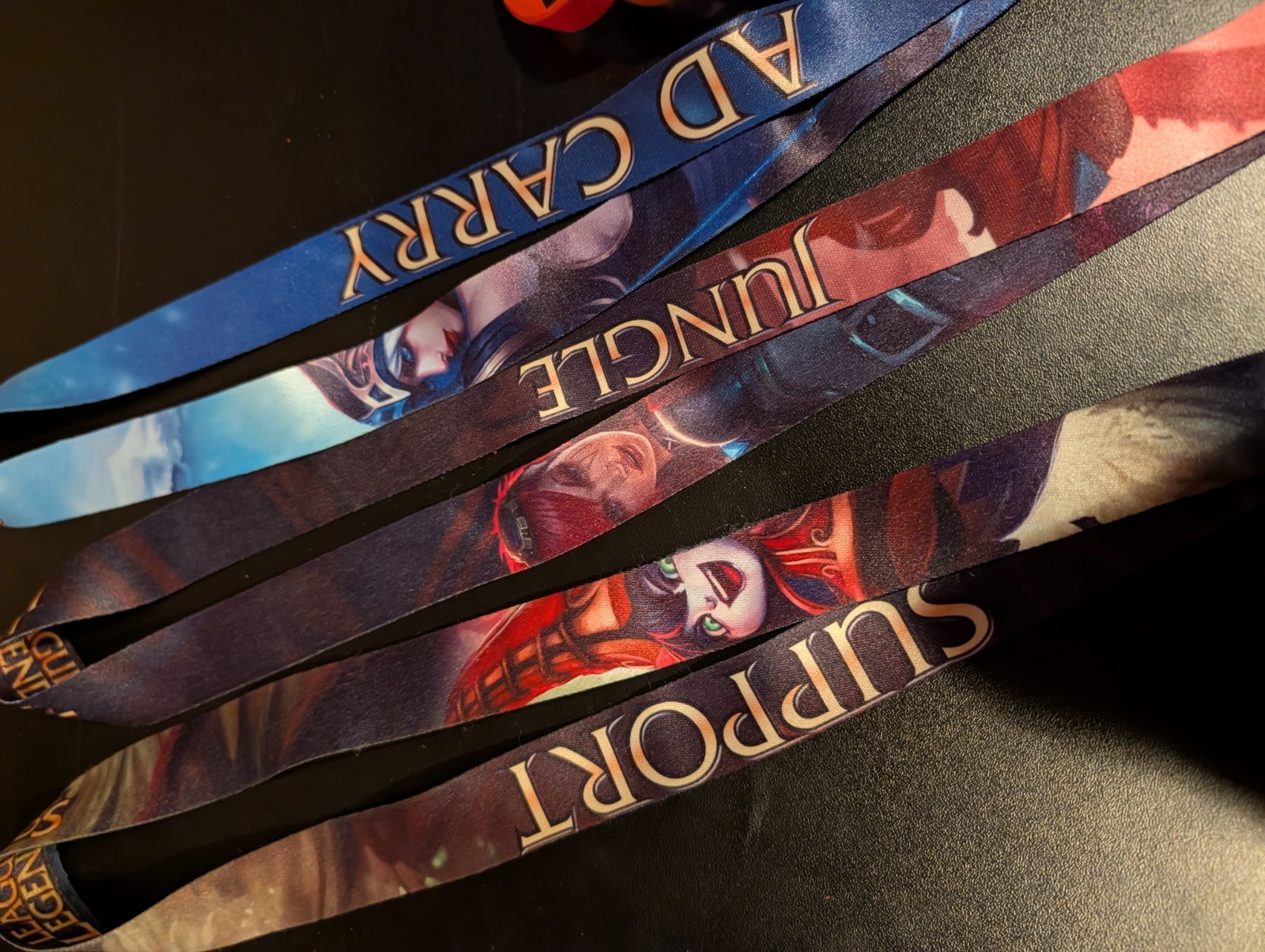 League Of Legends Reversable Lanyards & Wristbands Lot