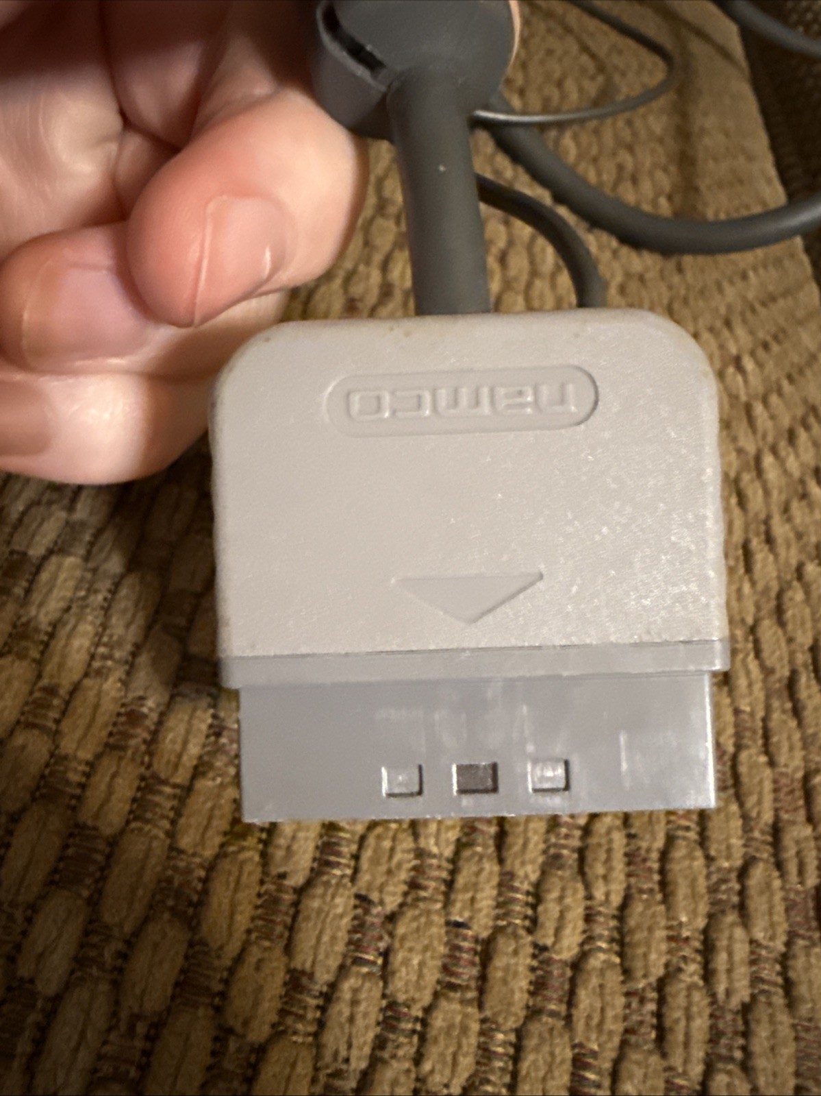 NAMCO Sony PlayStation 1 Light Gun NPC-103 Gray Controller 1996 | Untested
